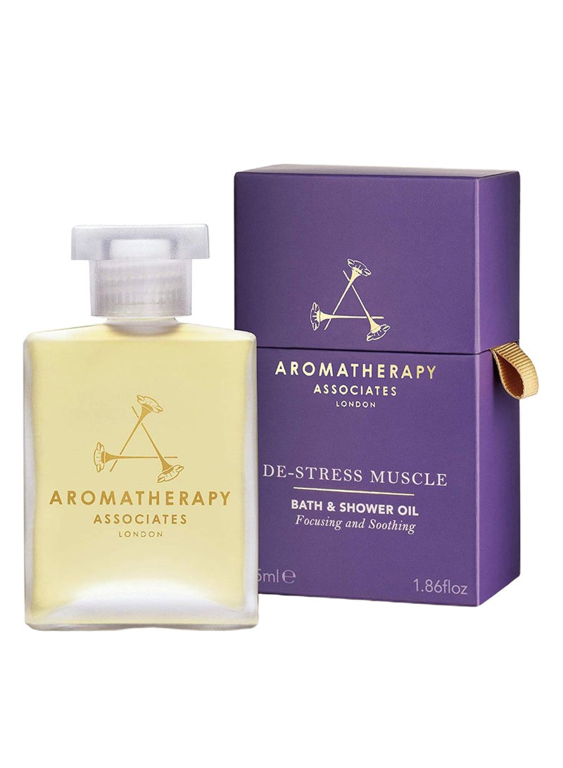 أروما ثيرابي أسوسياتس زيت استحمام دي ستريس ماسلز 55ملليلتر - Image 2