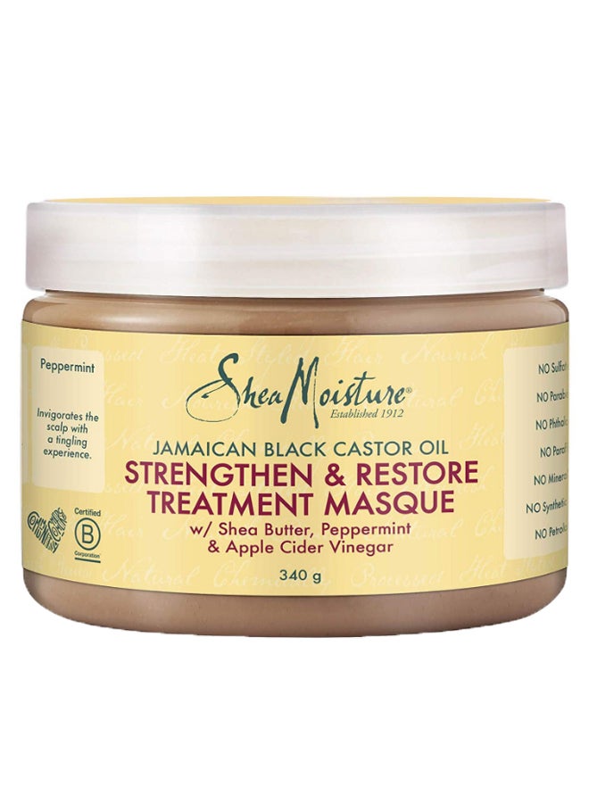 SheaMoisture Strengthen And Restore Treatment Masque 340grams