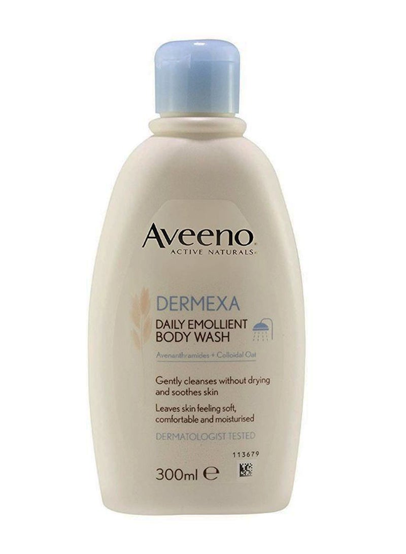 Aveeno Dermexa Daily Emollient Body Wash 300ml - Image 1