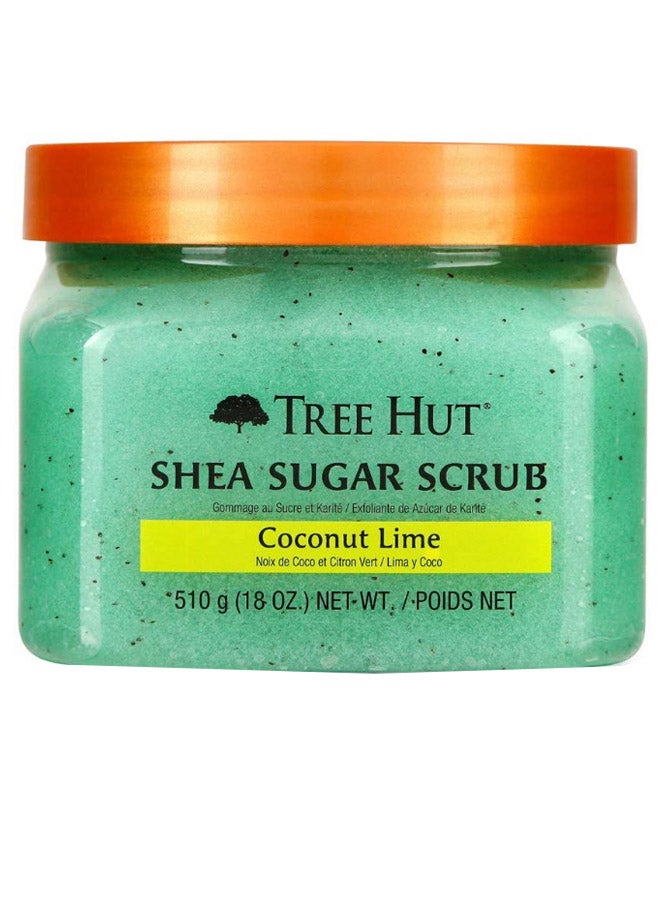 تري هت مقشر للجسم بجوز الهند والليمون والشيا والسكر 510جرام