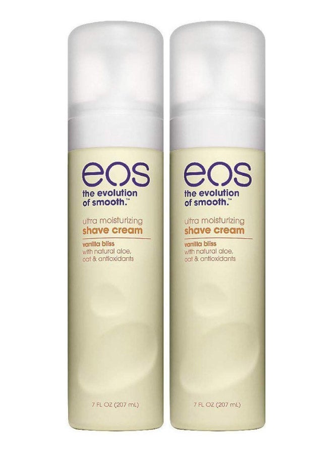 EOS Pack Of 2 Ultra Moisturizing Shave Cream