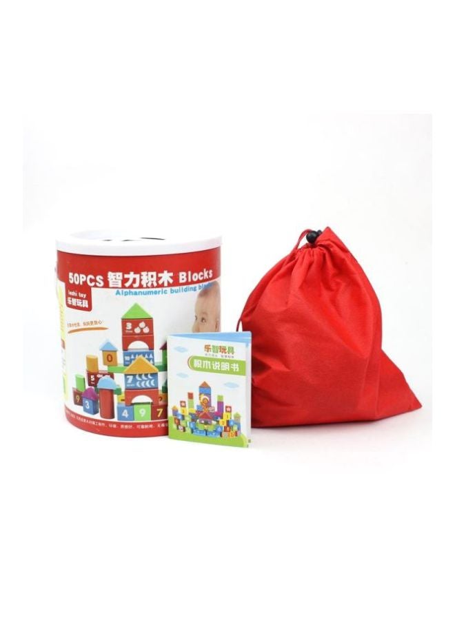 50-Piece Numbers Stacking Blocks Set  - Image 4