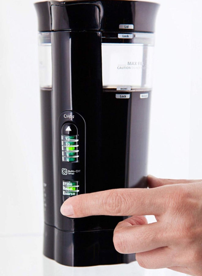 مستر كوفي مطحنة قهوة كهربائية 200.0 W IDS77-RB أسود/شفاف - Image 2