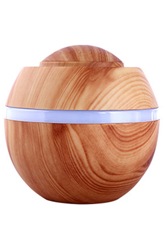 USB Rechargeable Mini Air Humidifier Light Wood Grain  - Image 2