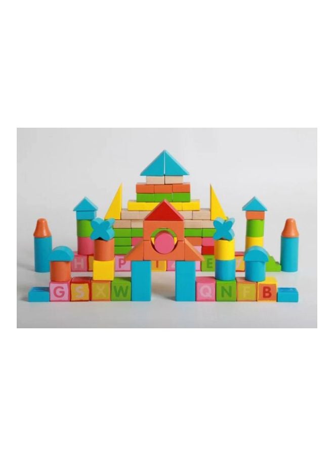 مجموعة مكعبات البناء مكونة من 100 قطعة - Image 3