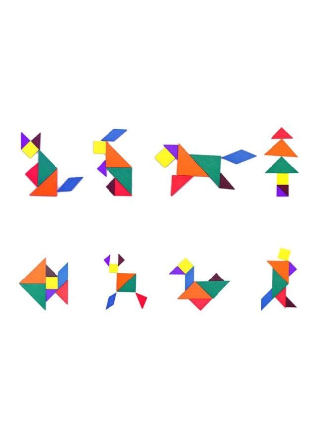 Wooden Geometric Shaped Education Toy - Image 3