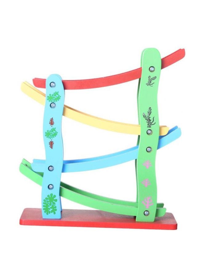 Carol Wooden Racing Car With Ramp Set - Image 2