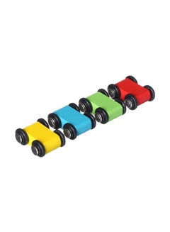 Carol Wooden Racing Car With Ramp Set  - Image 3