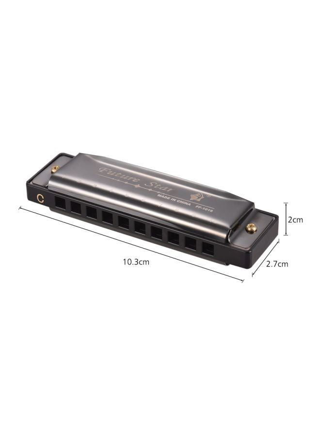 Generic - 10-Hole Key Of C Diatonic Harmonica - Image 1