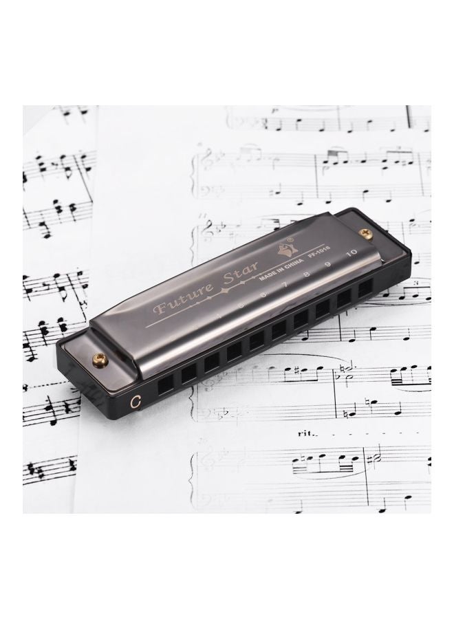Generic - 10-Hole Key Of C Diatonic Harmonica - Image 1
