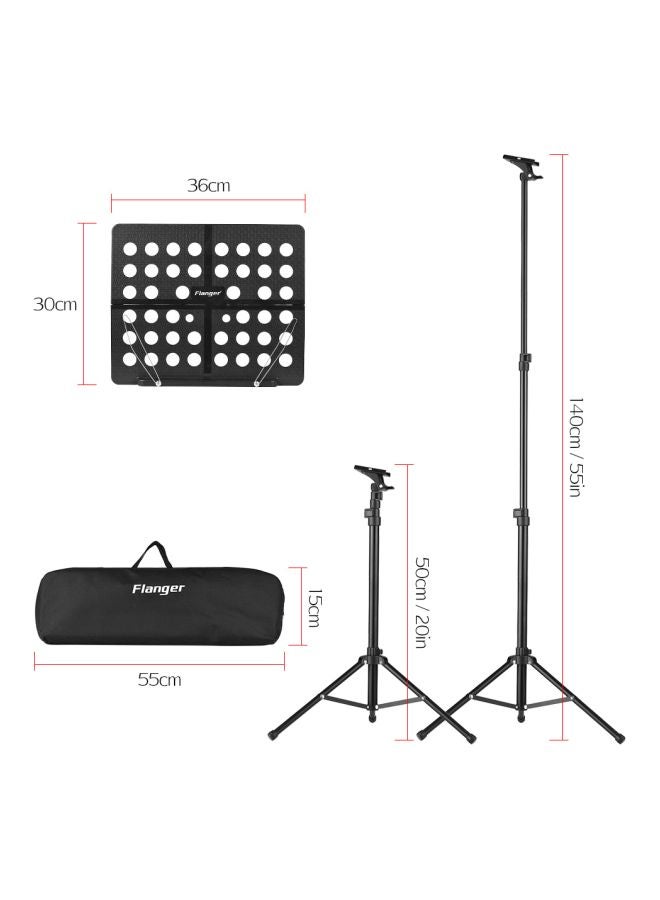 فلانجر حامل ثلاثي القوائم للنوتة الموسيقية قابل للطي - Image 2