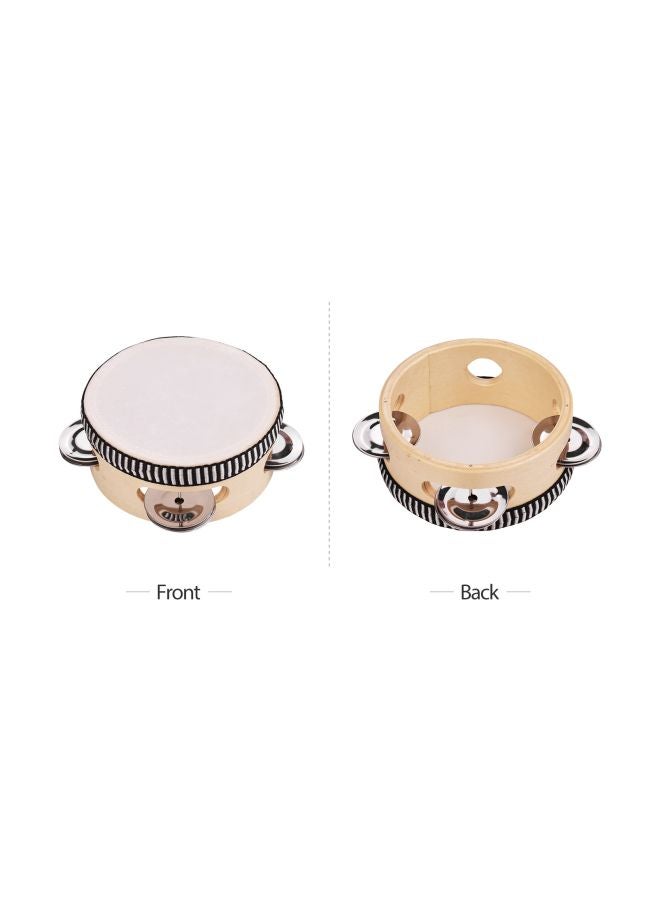 Generic Wooden Hand Tambourine  - Image 3