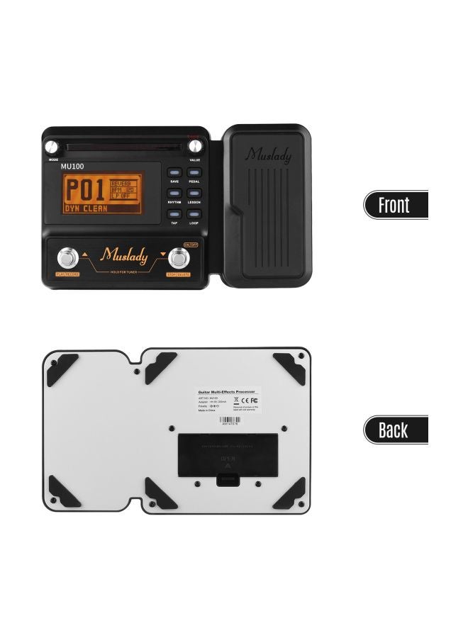 Muslady Multi-Effects Processor Electric Guitar Effect Pedal  - Image 3