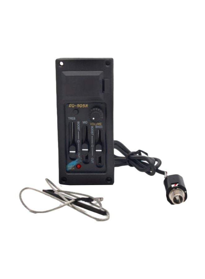 لاقط مضخم صوت أولي EQ-505R ثلاثي النطاق لمضخم نغمة و مستوي صوت الجيتار الصوتي - Image 1