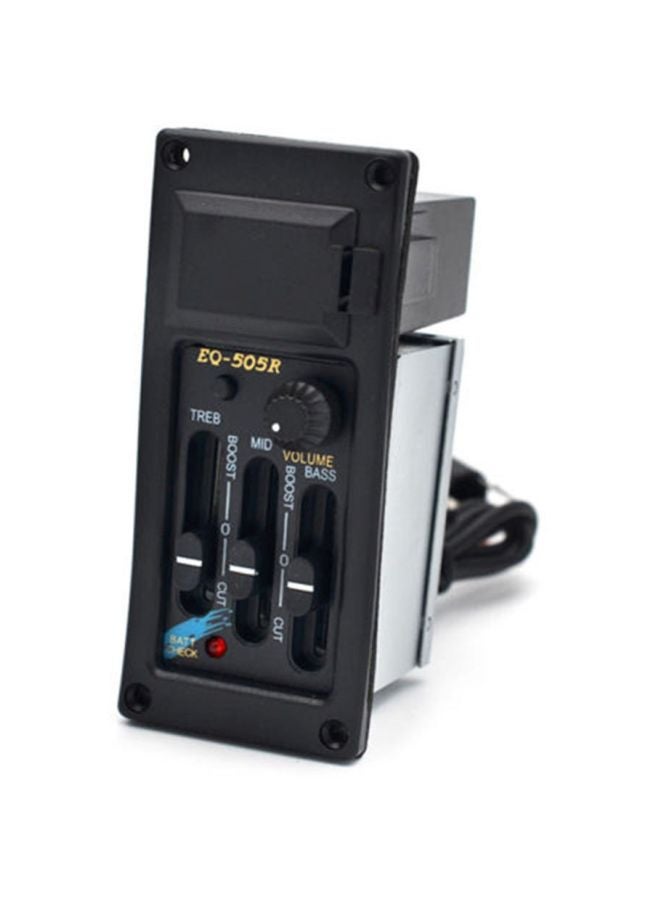 لاقط مضخم صوت أولي EQ-505R ثلاثي النطاق لمضخم نغمة و مستوي صوت الجيتار الصوتي - Image 5