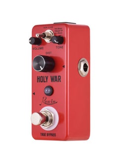 Holy War Analog Heavy Metal Distortion Guitar Effect Pedal