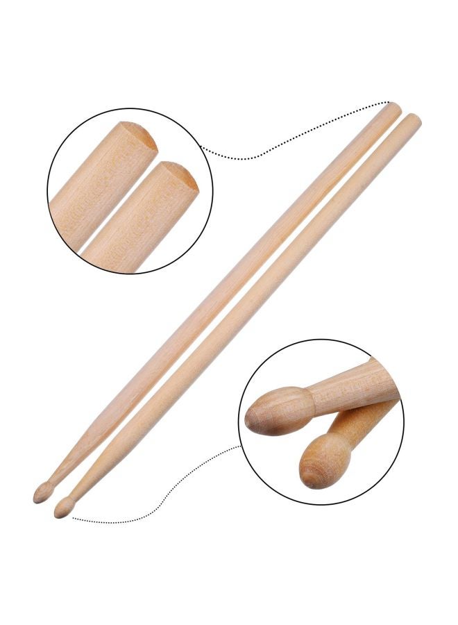Generic 3-Pair Of Drum Sticks With Cover  - Image 2