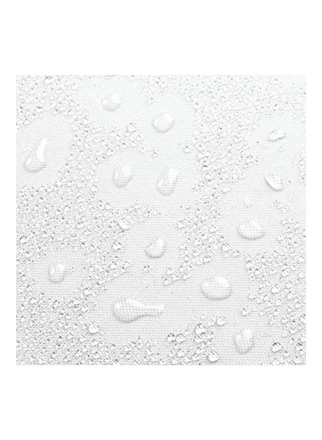 IDesign Polyester Shower Curtain White 72x96inch - Image 5