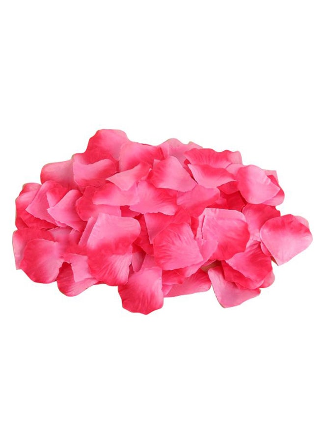 1000-Piece Artificial Flower Petals Set Rose Red/Pink