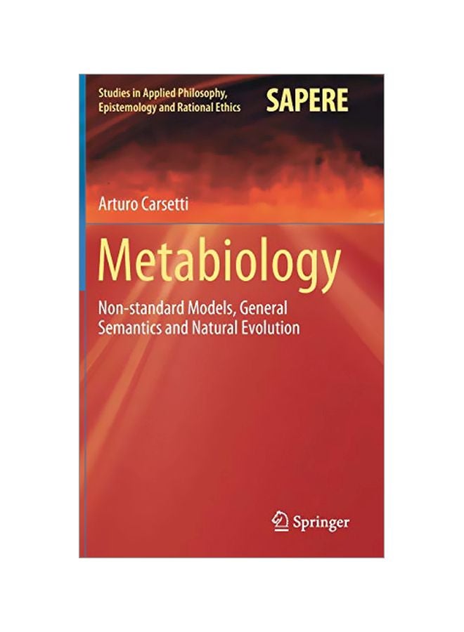 Metabiology: Non-standard Models, General Semantics And Natural Evolution hardcover english - 4 January 2020 
