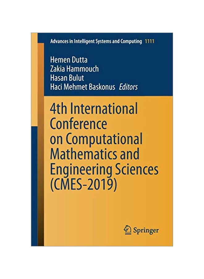 null - 4th International Conference On Computational Mathematics And Engineering Sciences (CMES-2019) paperback english - 13 February 2020 - Image 1