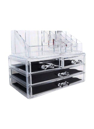 Acrylic Jewelry Makeup Cosmetic Storage Organizer Clear - v1583579851/N35449355A_1