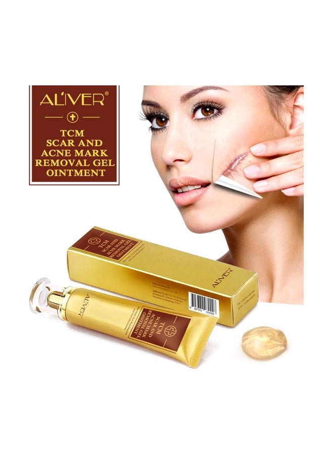 ALIVER TCM Scar And Acne Mark Remover Gel Ointment Gold - Image 3