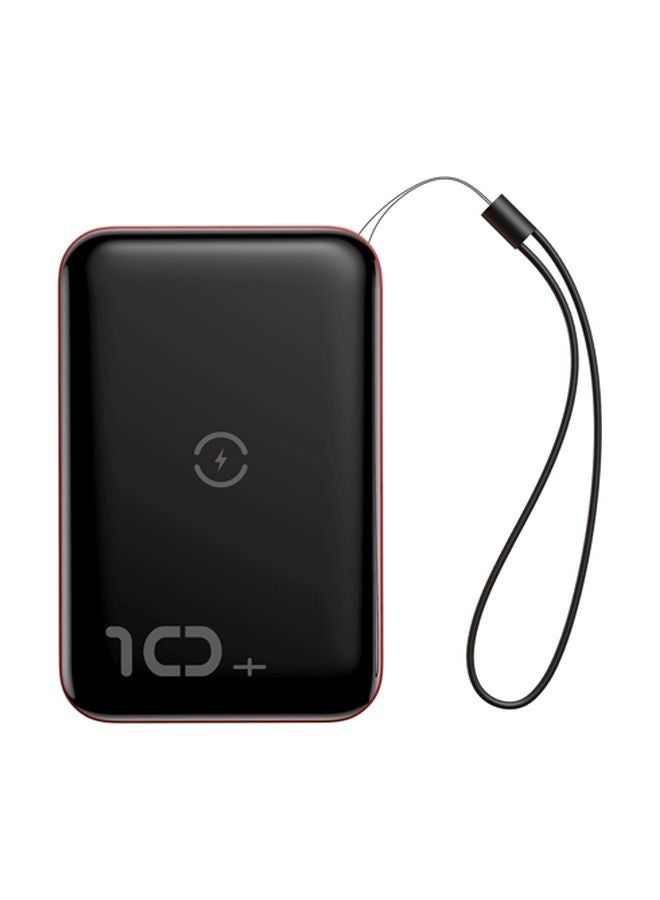 Baseus Mini S Bracket Power Bank With Cable Black/Red - Image 2