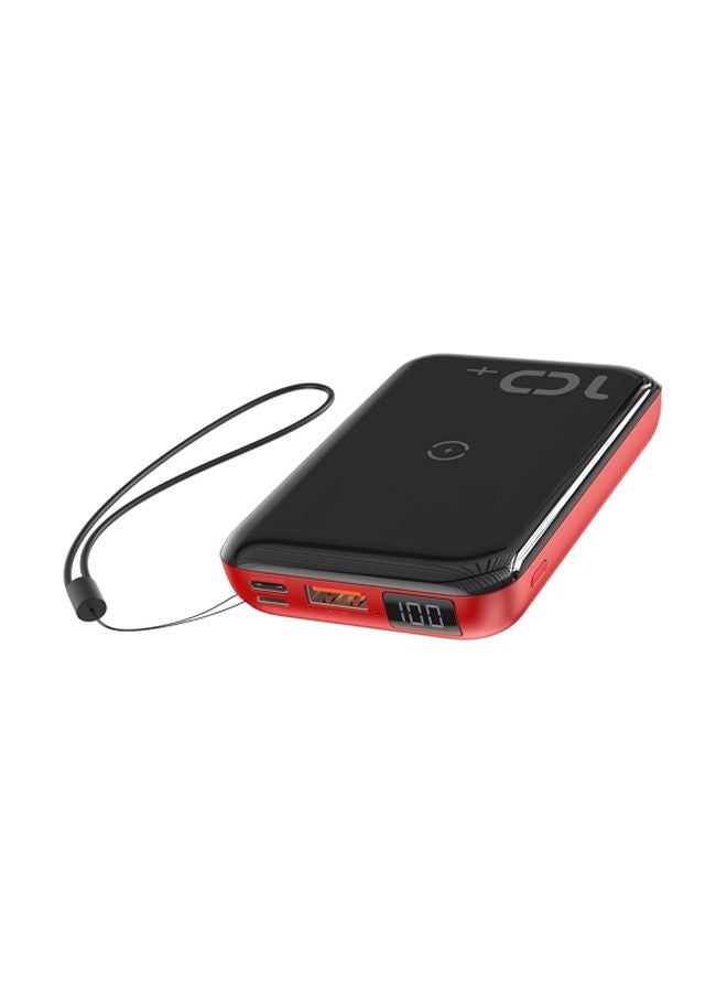 Baseus Mini S Bracket Power Bank With Cable Black/Red - Image 3