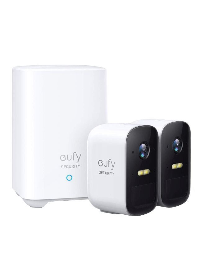 eufy Security Cam 2C, 180 Day, 2Kit With Home Base  - Image 1