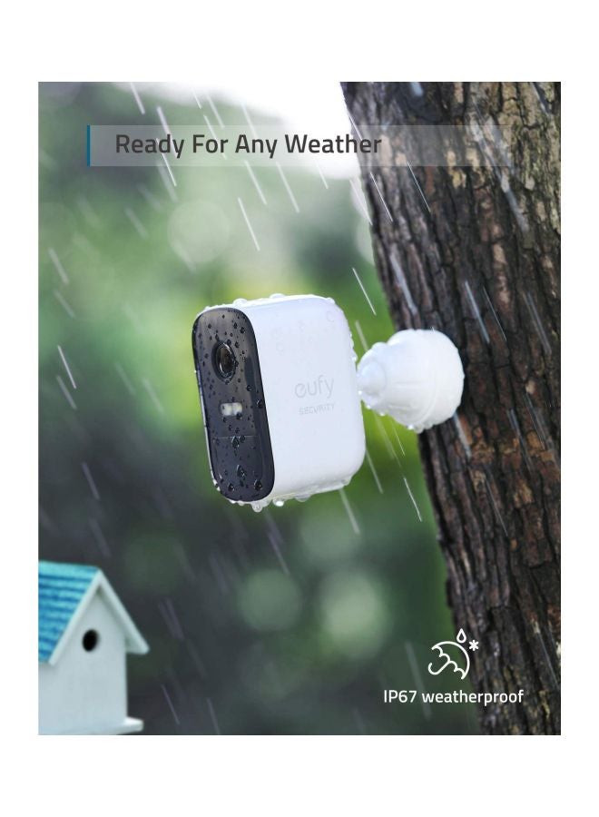 Security Cam 2C, 180 Day, 2Kit With Home Base