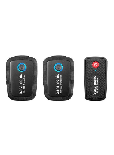 3-Piece Blink500 Transmitter And Reciever Set 500 B2 Black