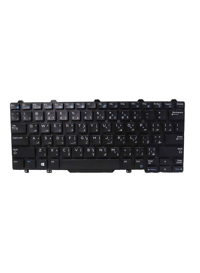 DELL Backlit Keyboard For Dell Latitude E5520/E5520m/E5530 - English/Arabic Black - Image 2