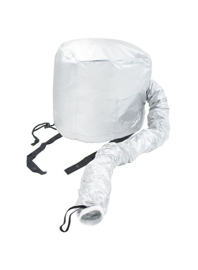 Portable Hair Dryer Bonnet Attachment For Hair Styling silver 90grams - Image 1