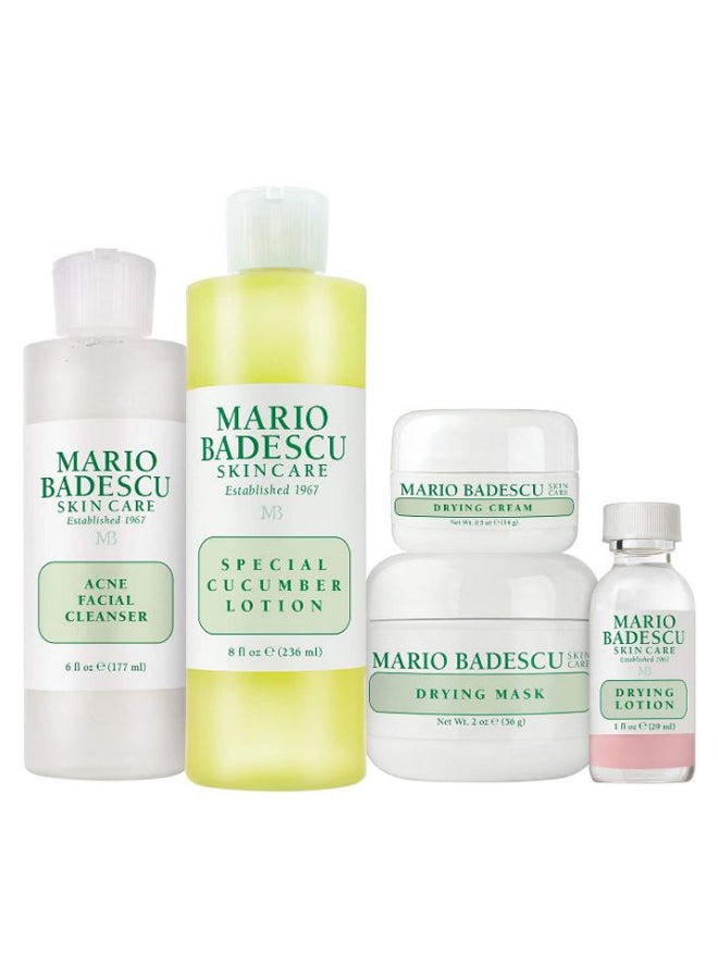 MARIO BADESCU 5-Piece Acne Control Kit
