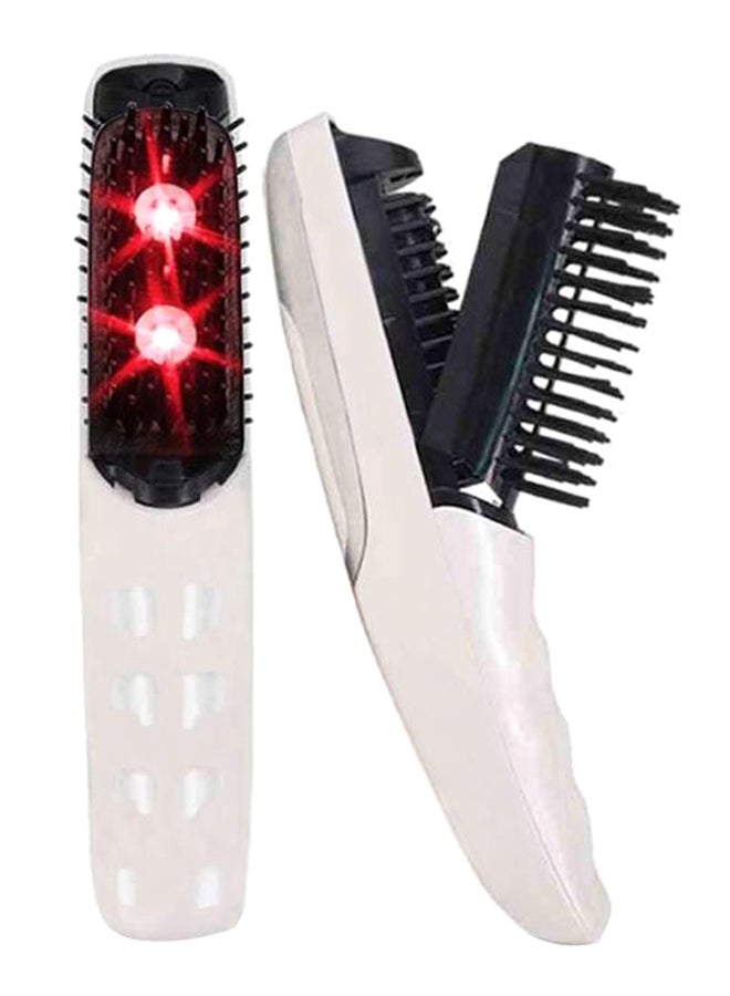 Electric Hair Regrowth Massager Brush Black/White