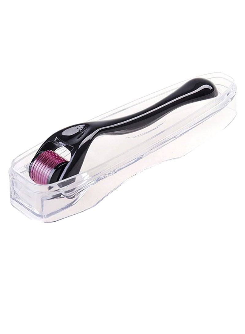 SanDine Silky Skin - 540-Micro Needle Derma Roller With Case Black/Pink - Image 1