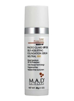 M.A.D Skincare Photo Guard Self-Adjusting Foundation Serum Natural  - Image 1