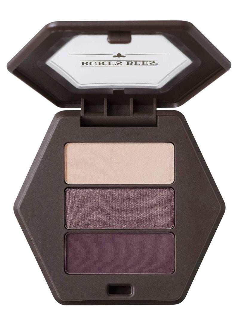Burts Bees Natural Origin Trio Eye Shadow Palette Countryside Lavender  - Image 1