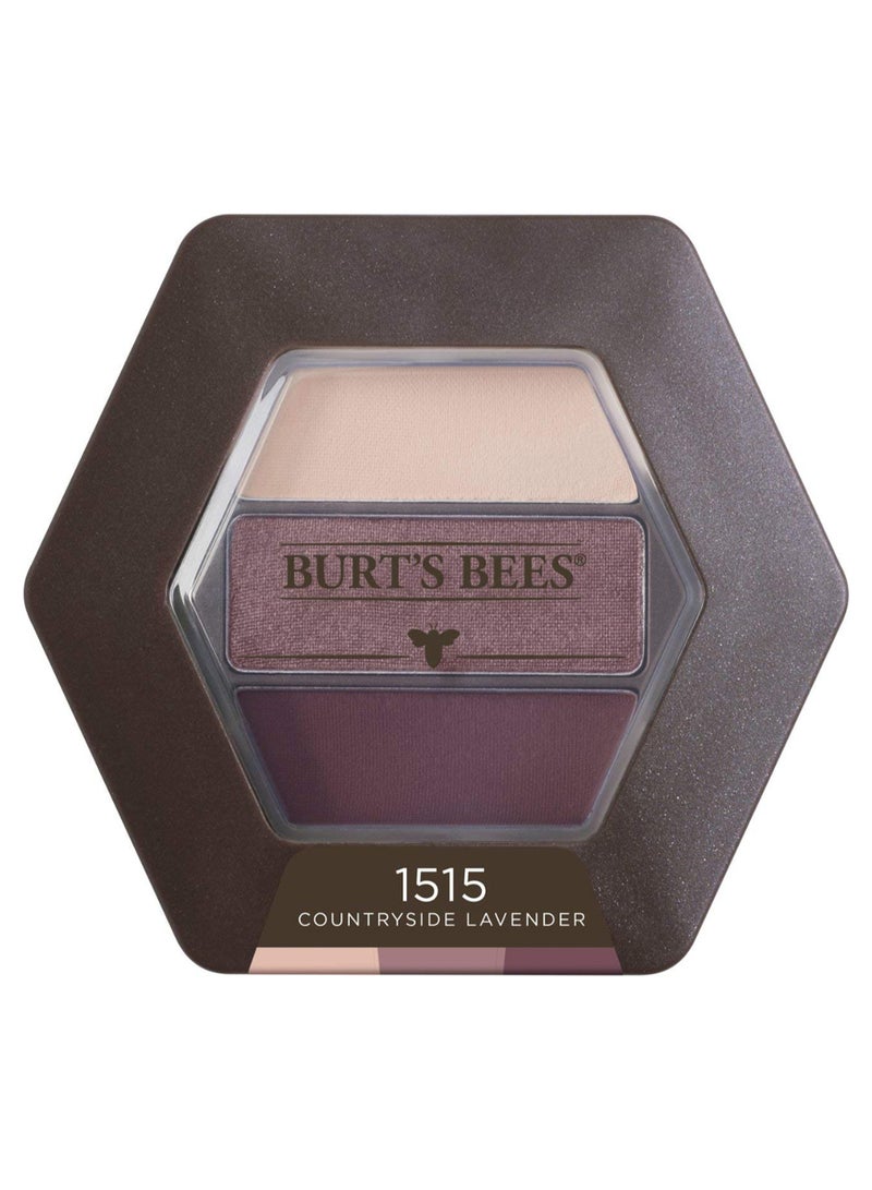Burts Bees Natural Origin Trio Eye Shadow Palette Countryside Lavender  - Image 2
