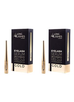OCEANIC Pack Of 2 Gold Eyelash Serum Clear  - Image 1