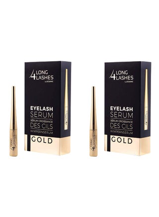 Pack Of 2 Gold Eyelash Serum Clear - v1583590815/N35451149A_1