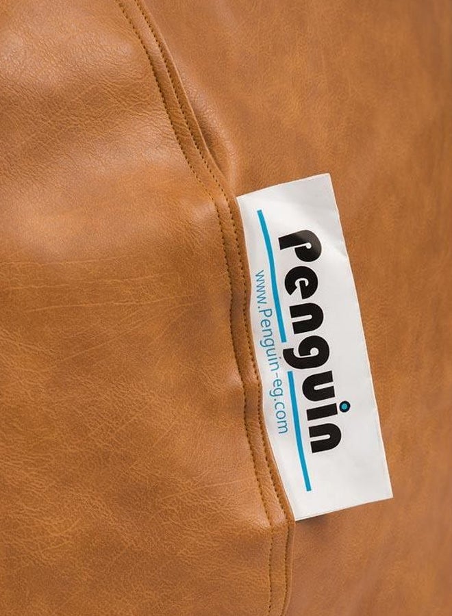 Penguin Standard Bean Bag Brown 80x50cm - Image 2
