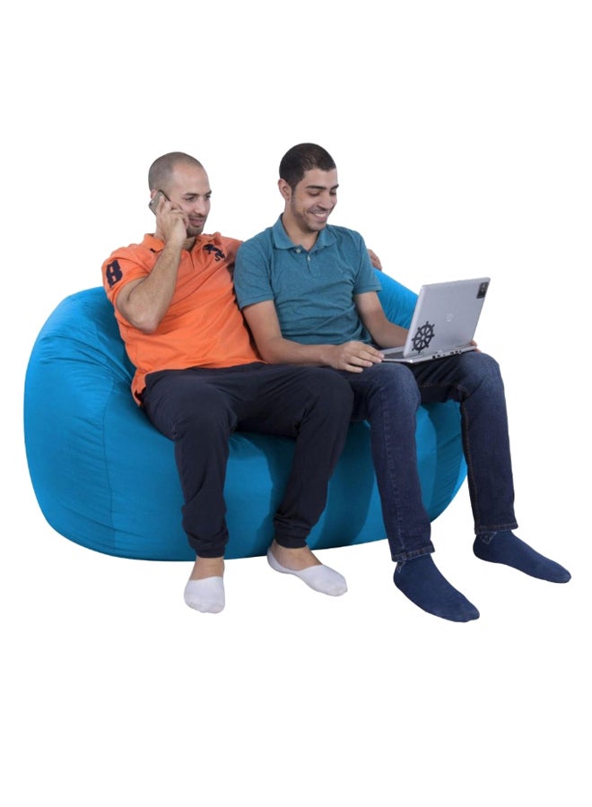 Penguin - 2-In-1 Waterproof Bean Bag Light Blue - Image 1