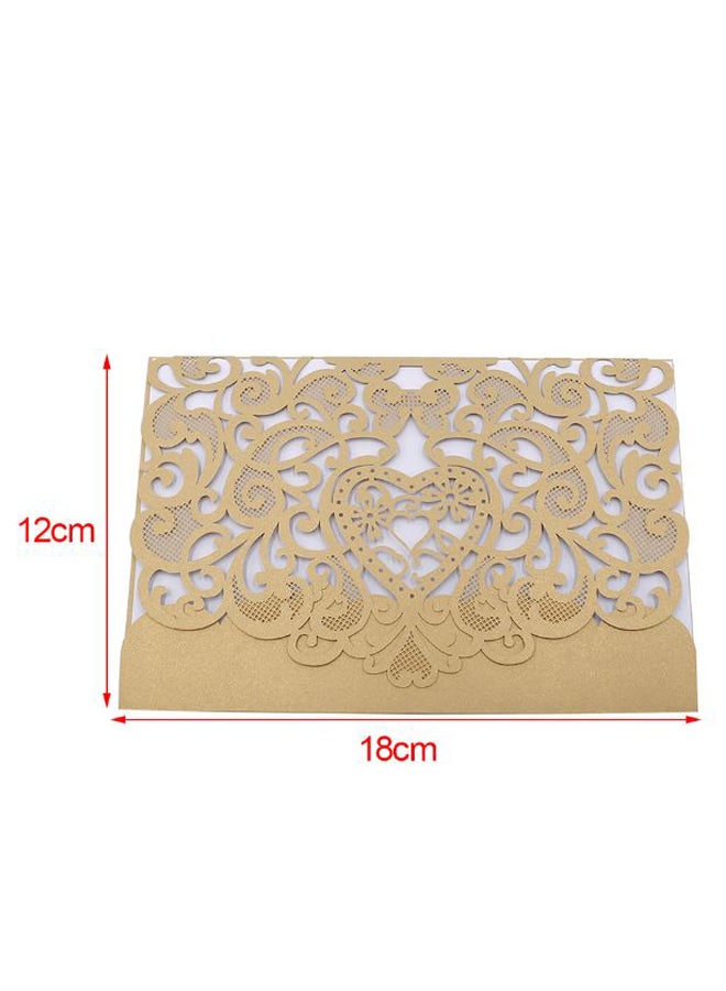 20-Piece Love Pattern Invitation Card Set 12 x 18cm  - Image 2
