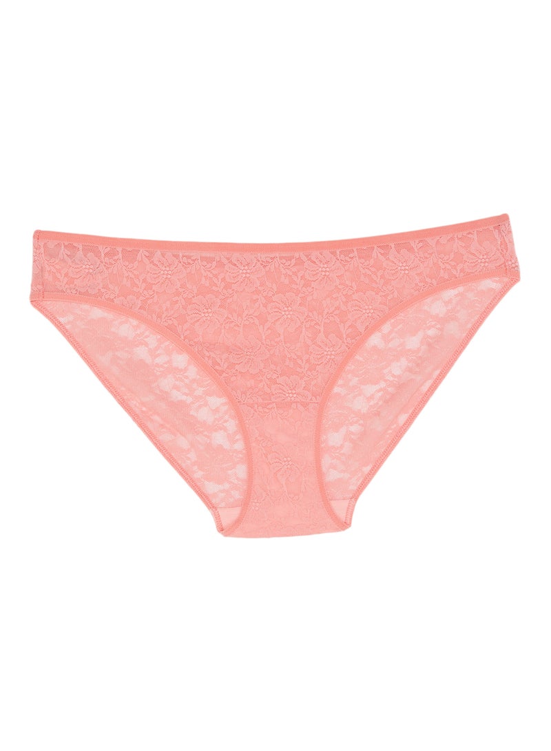Amante - Low Rise Bikini Panty Pink - Image 1