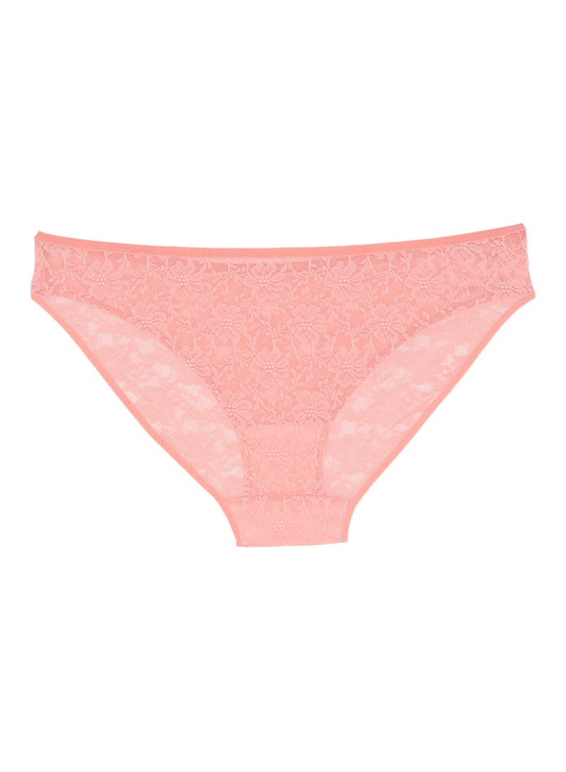 Amante - Low Rise Bikini Panty Pink - Image 1