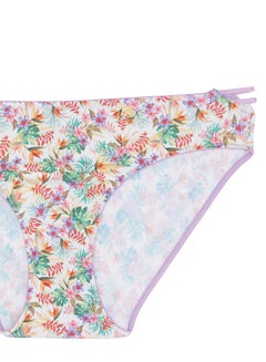 Amante Tropical Print Bikini Panty Multicolour  - Image 3