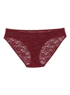 Low Rise Bikini Panty Maroon