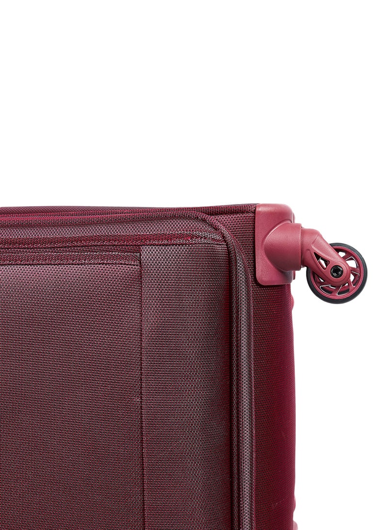 Regency - Platinum Softside Small Cabin Luggage Trolley Strawberry Red - Image 1